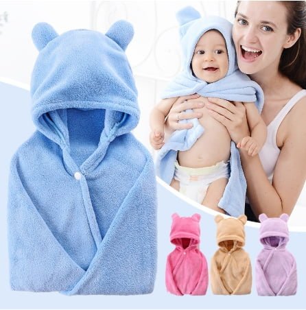 Hooded Bath Towel 15