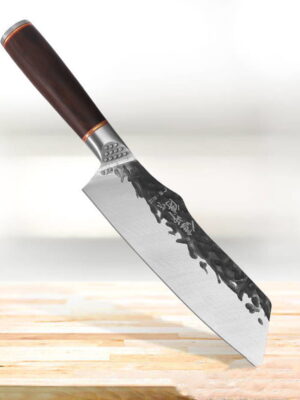 Kitchen Knife With Wooden Handle
