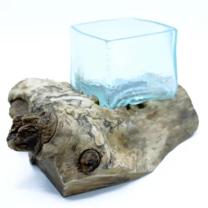 Molten Crackled Glass
