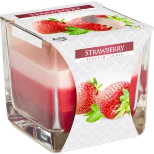 rainbow candle - strawbery