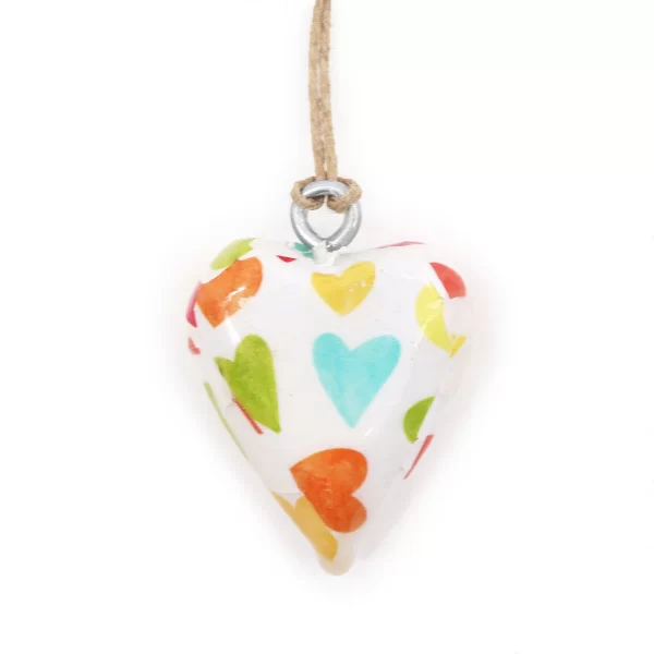wooden heart decoration