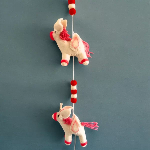 Felt wall hanging