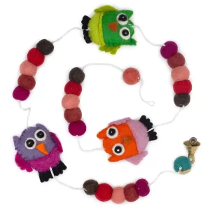 Felt Wall Hanging – Owls