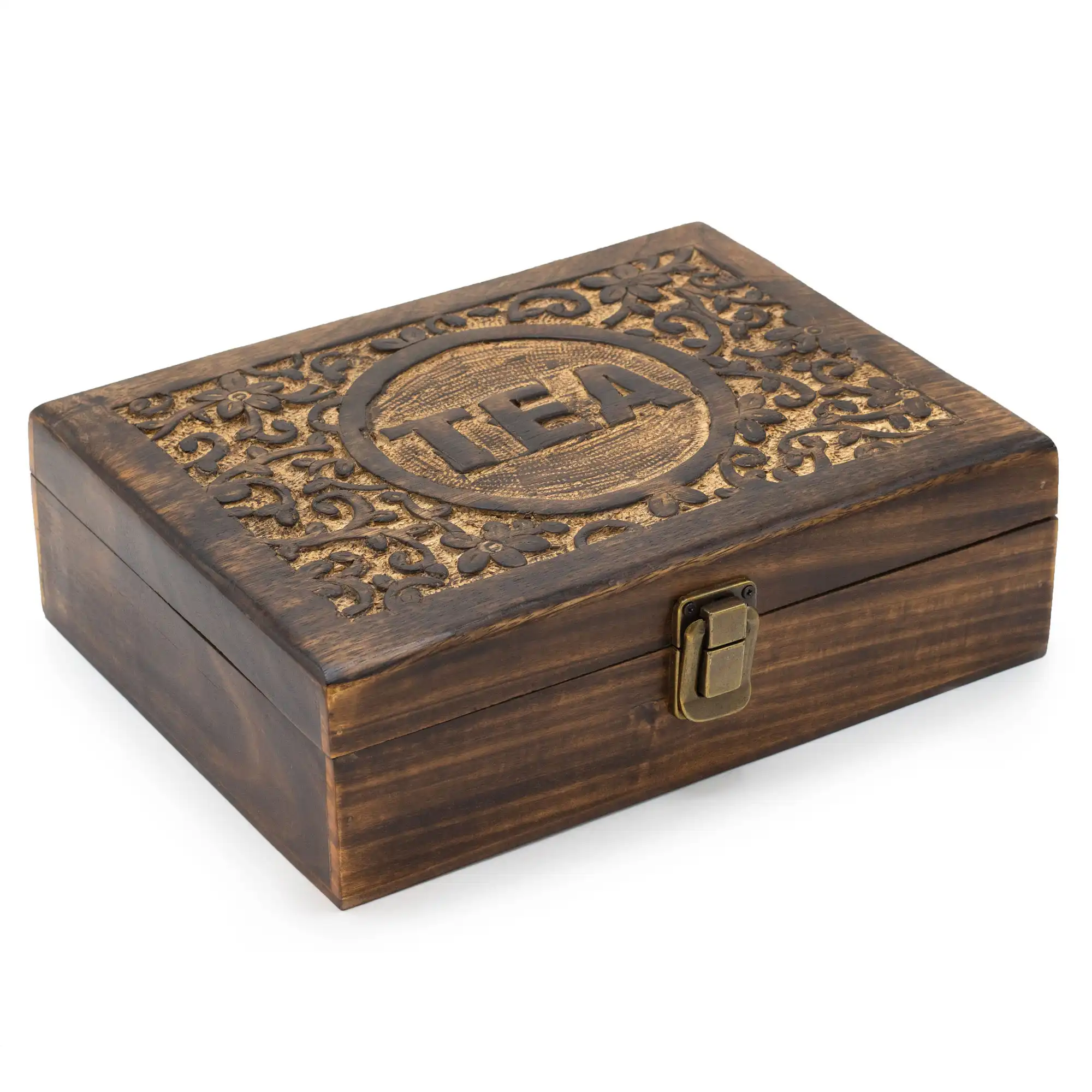 wooden tea box