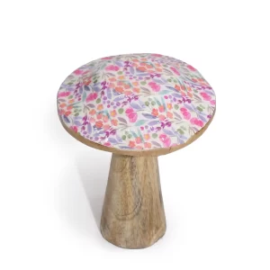 wooden mushroom