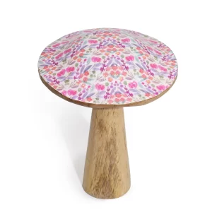 wooden mushroom