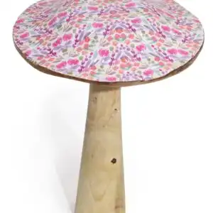 wooden mushroom
