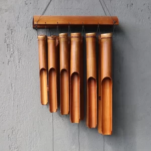 12 Large Bamboo Tube Windchime