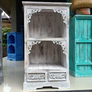 Albasia Bathroom Cabinet – White Wash
