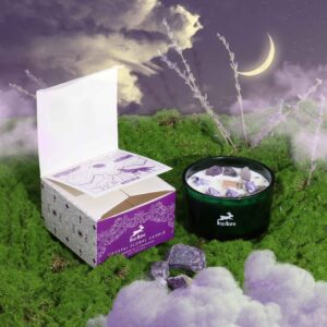 Hop Hare Crystal Magic Flower Candle - The Sun